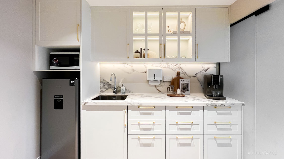 Ivory Elegance Office Pantry